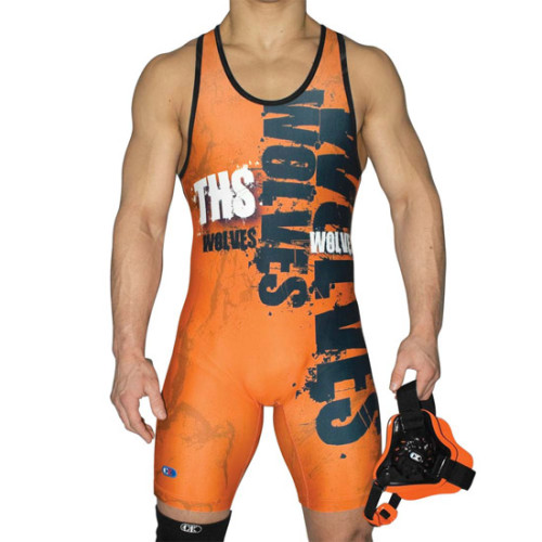Cliff Keen S794327 Wolves Custom Team Sublimated Singlet by